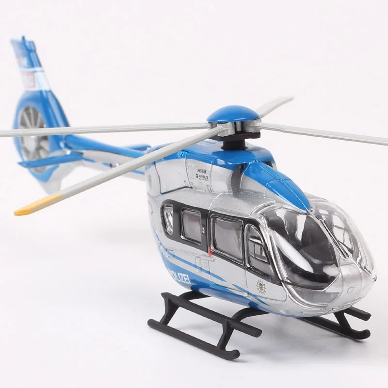 1:87 Schuco AirBus H145 Helicopter Eurocopter Diecasts & Toy Vehicles Metal Aircraft German Polizei Plane Model D-HCBV Miniature