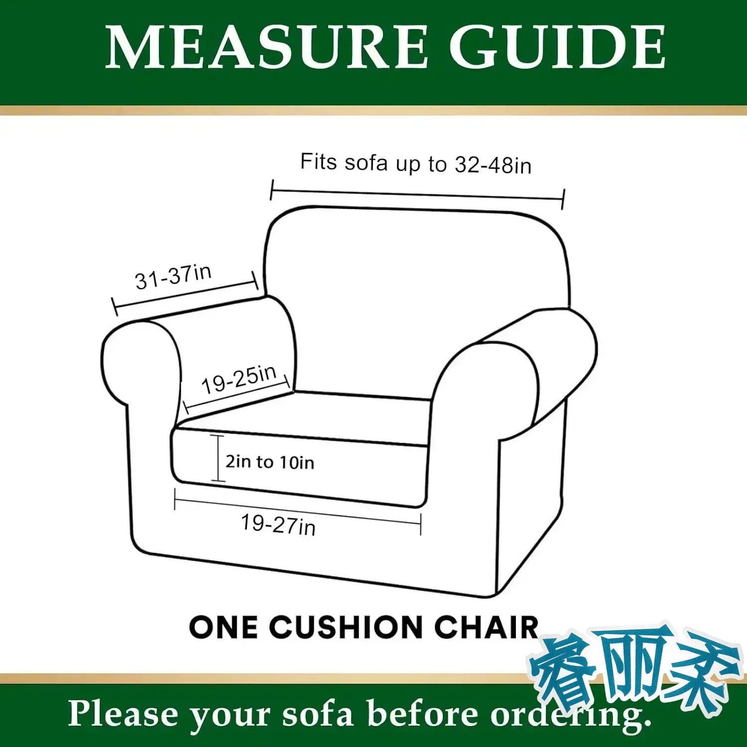 Stretch Sofa Slipcover 1/2/3 Seater Separate Cushion Couch Cover Washable Printed Sofa Furniture Cover For Living Room Removable
