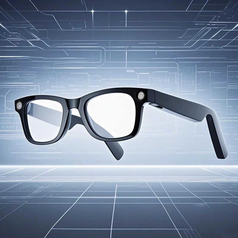 

AI Smart Glasses Possible Photo Video listen To Music Bluetooth Talking Headset Wake Up Voice Send Command