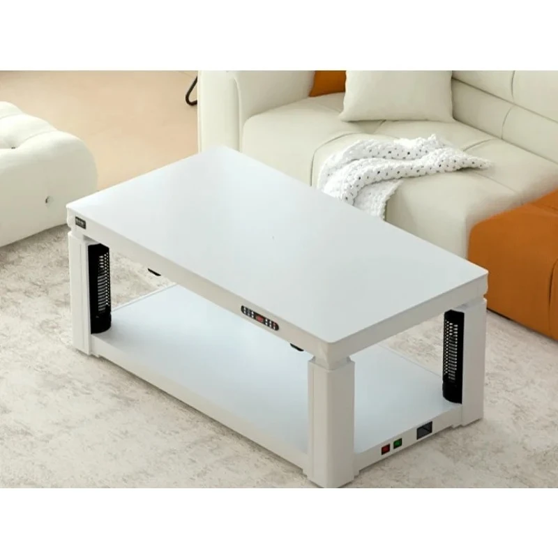 New Arrival Electric Heated Coffee Table Multifunctional  Fire Pit Table 2-in-1 Heater  Desk For Home Living Room Heating Baking