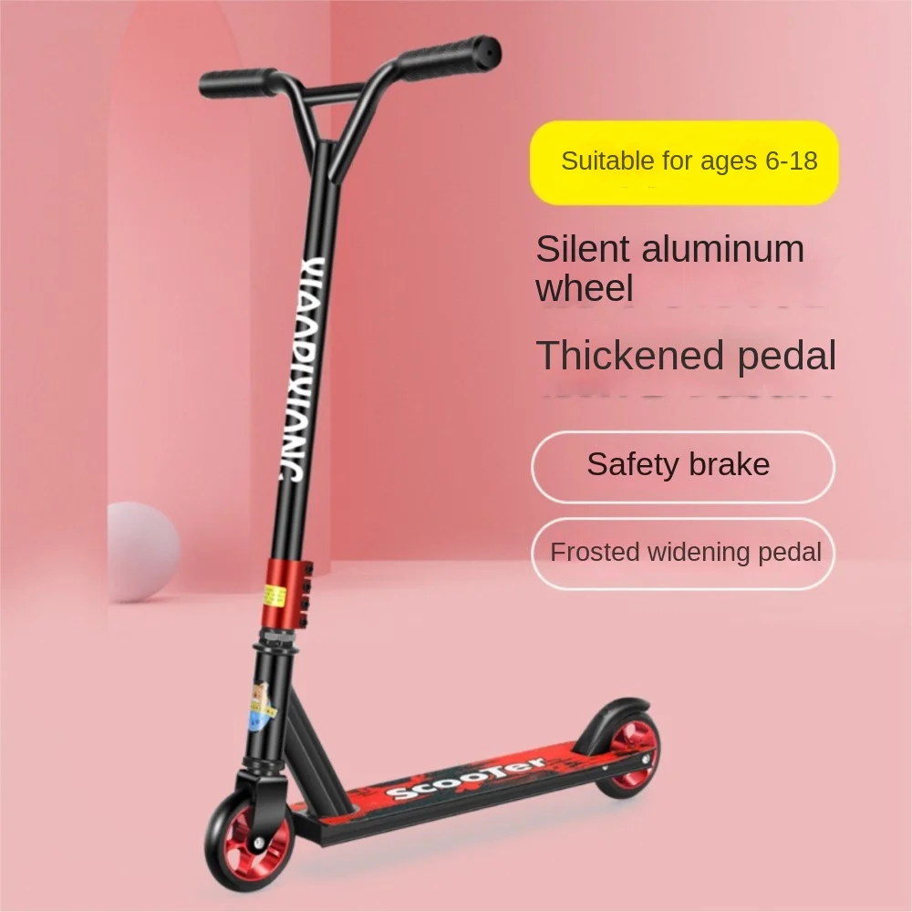 TULX Scooter Is Made Of All Aluminum Material Lightweight And Durable With A Soft Rubber Grip For A More Stable Foot Brake