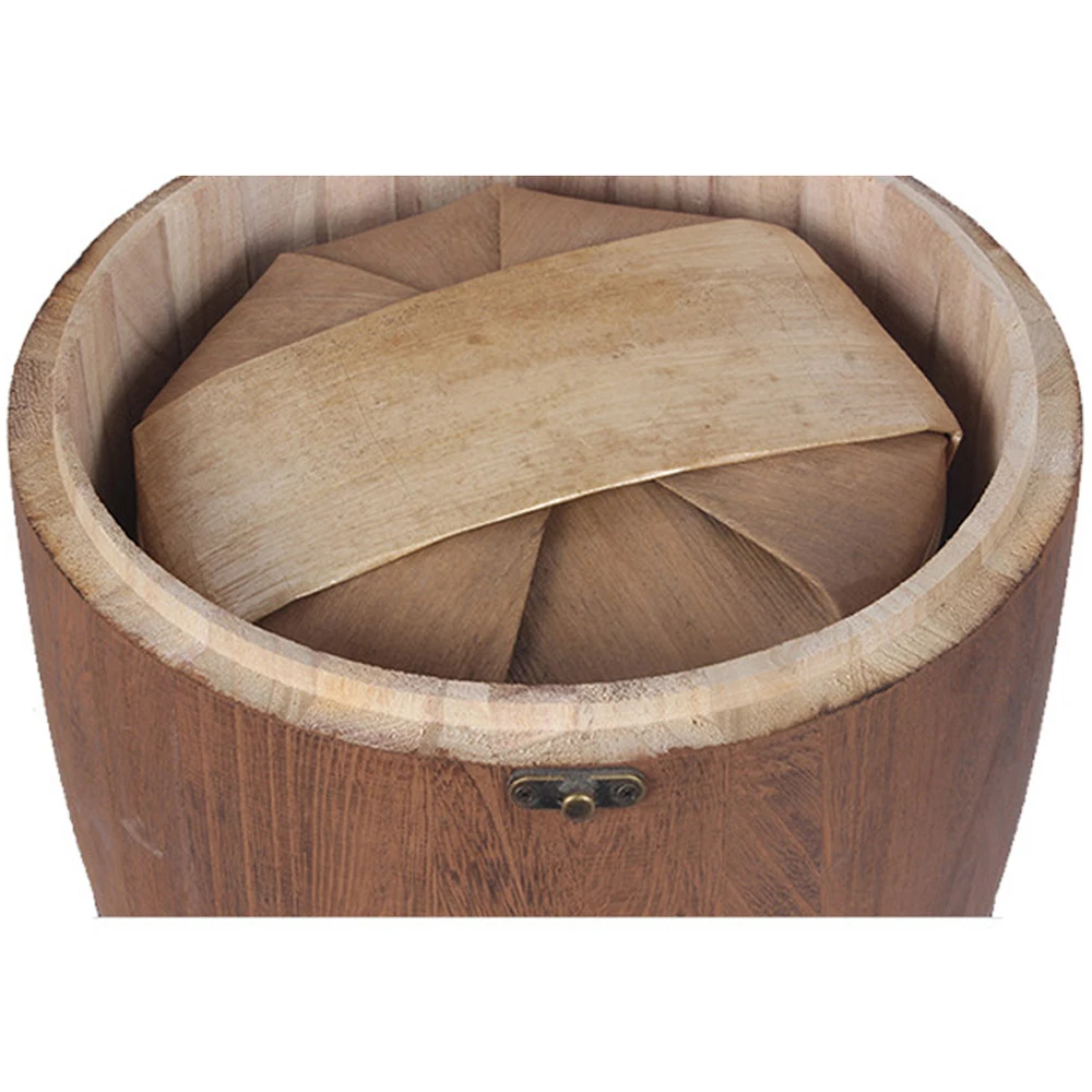 Portable Antique Mini Wooden Tea Leaf Storage Box For Tea Leaf Coffee Flour Beans For Storing Tea, It Can Also