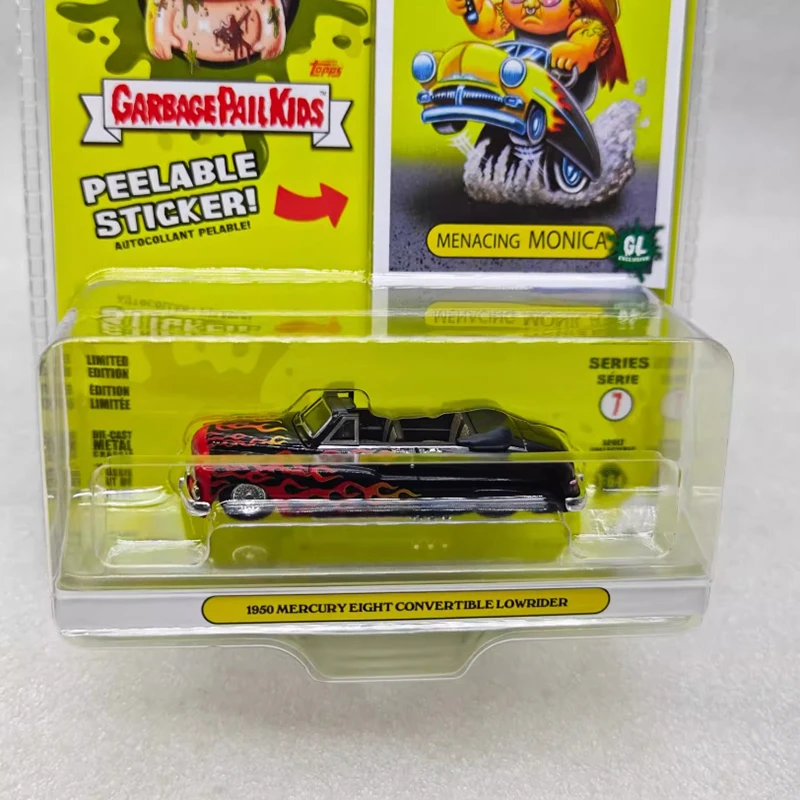 Greenlight Diecast Alloy 1:64 1950 Mercury Eight Convertible Lowrider Car Model Classics Adult Souvenir Gift Static Display