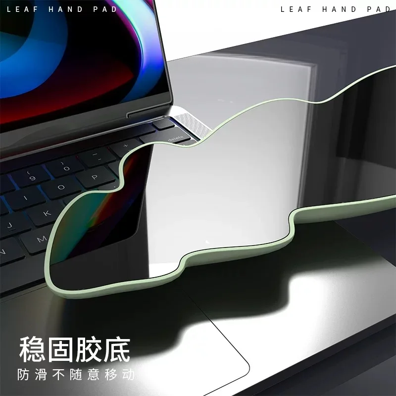 Leaf wrist protector mouse pad, silicone memory cotton, wrist protector