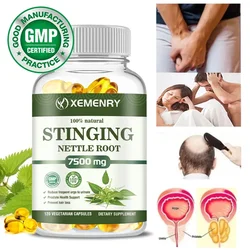 Nettle Root Capsules 7500 Mg - Promotes Prostate and Urinary Tract Health - Best Supplement for Men