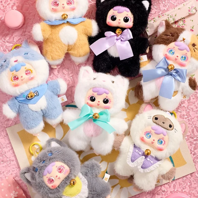 

Подлинная Samuel Little Cat Party Series слепая коробка Kawaii плюшевая кукла сумка кулон декор комнаты модная игрушка-сюрприз подарок для девочек и детей