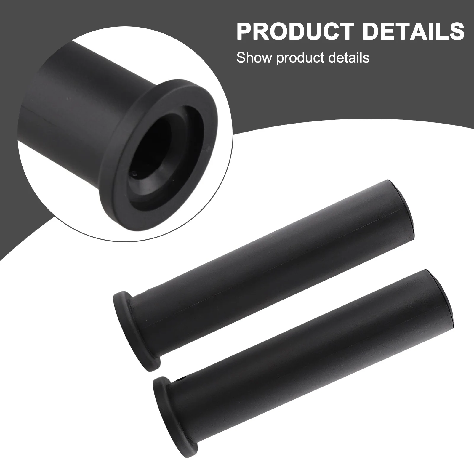2 Barbell Sleeve Adapters Change 1 Inch Weight Bars to 2 Inch Easy No Tools Installation for Fitness Equipment
