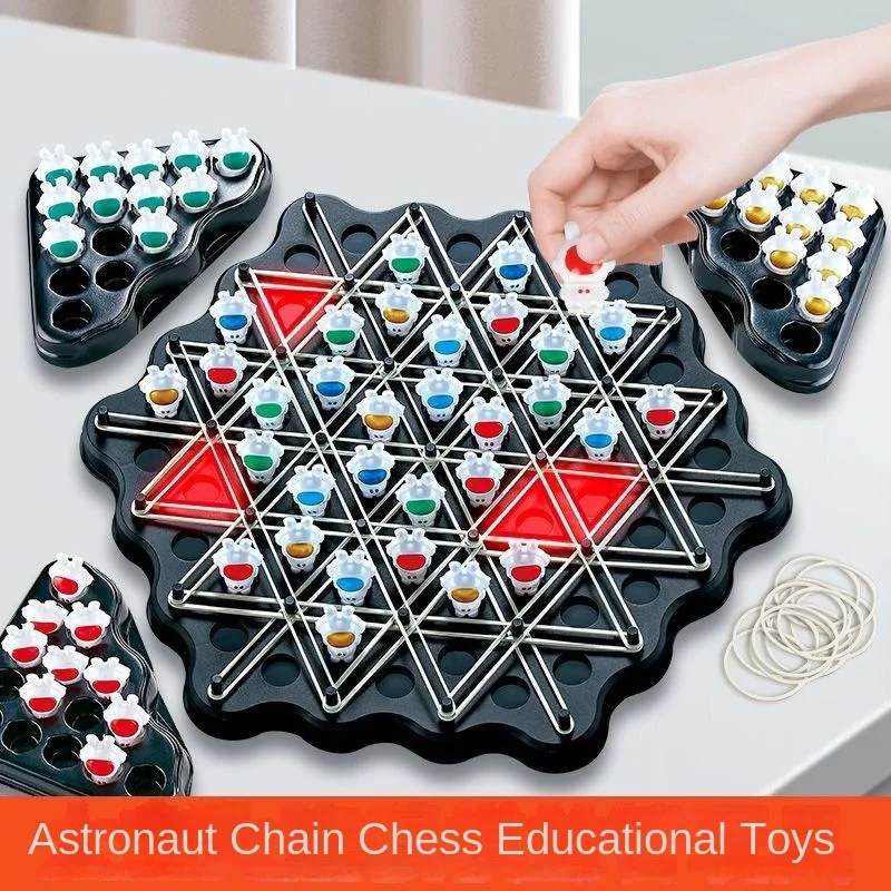 Hot Spaceman Chain Triangle Chess Splendor Duel gioco da tavolo gioco di strategia per bambini e adulti gioco di Puzzle Logic Thinking Training