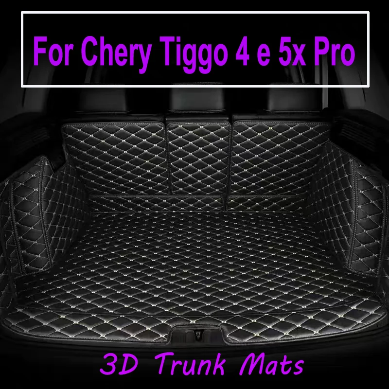 Кожаные Коврики для багажника для Chery Tiggo 4 e 5x Pro DR 5,0 2023 2022 2021