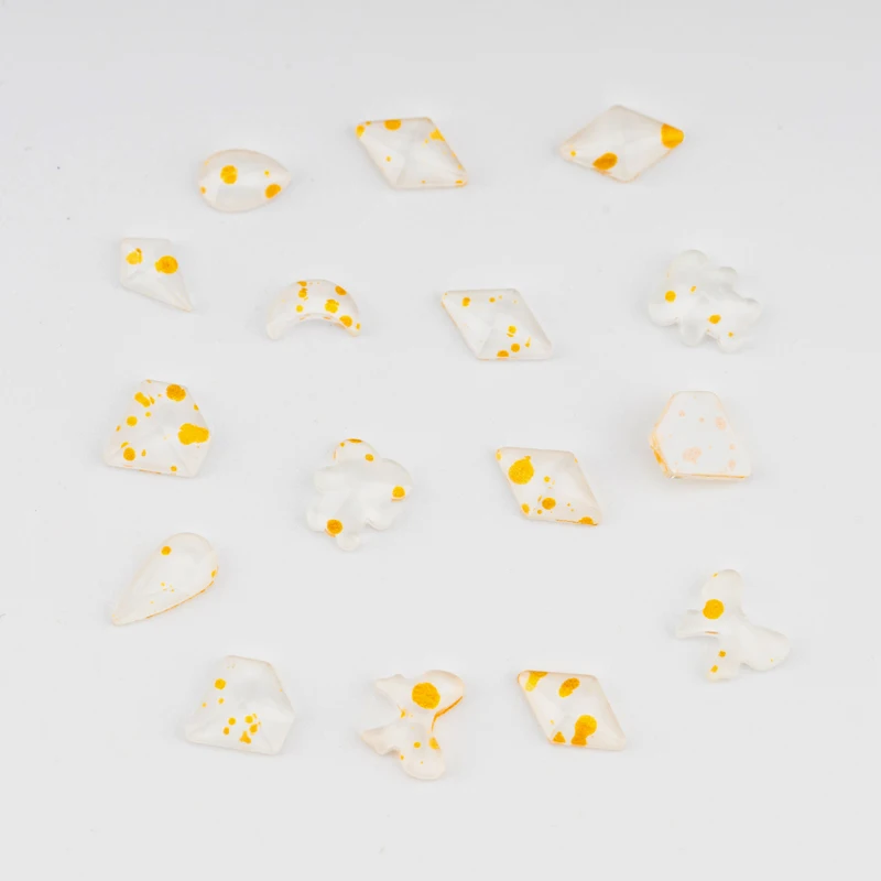 VDD Neueste Gemischte Formen Glas Kristall Strasssteine Flache Rückseite Glitzersteine für Nagelkunst DIY Dekorationen – Detail 30
