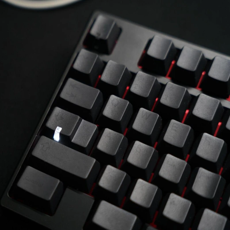 GEEKARK 블랙 키 캡 세트 맞춤형 PBT 앨리스 체리 프로필 40/60/64/68/75/87 키 캡 Artisan 기계식 키보드 액세서리 키 캡