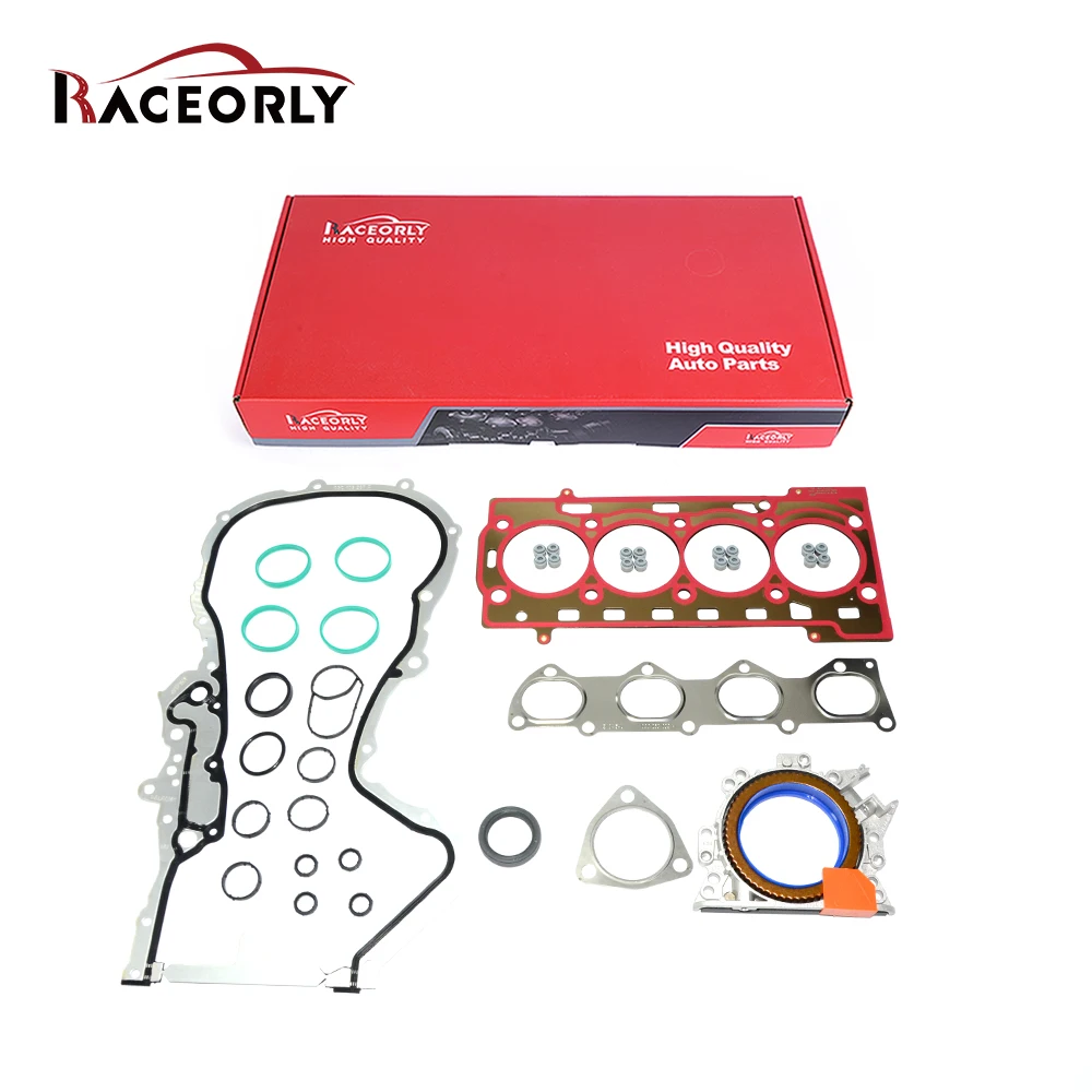 RACEORLY Engine Overhaul Gasket Kit 03C253050F For  EA111 1.4L 1.6L Engine Fit  CLP CDD CDE