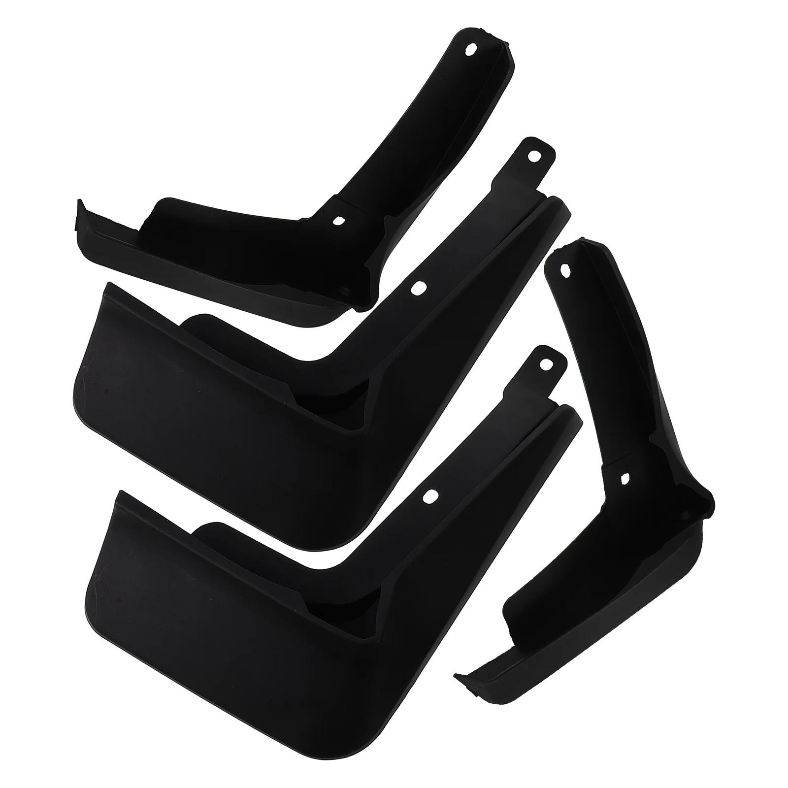 

4Pcs Car Mud Flaps Durable Plastic Accessories Universal Mud Guards Enhanced Protection Easy Installation Stylish Design