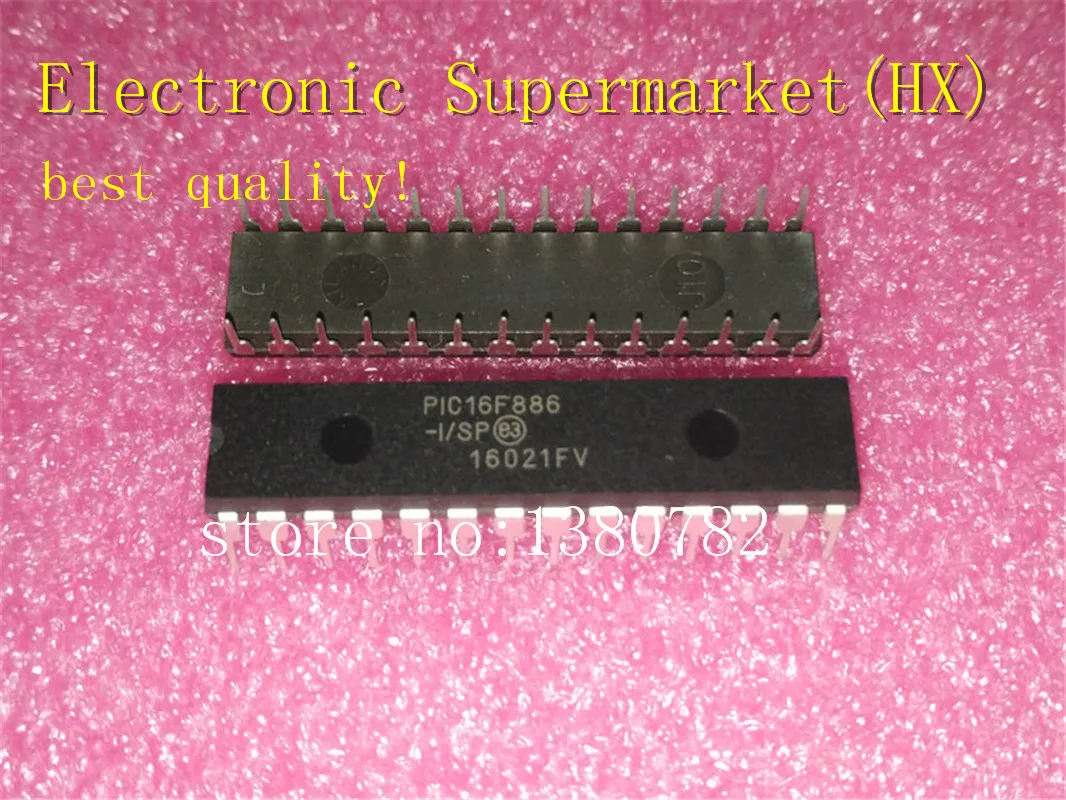 

Free Shipping 5pcs-20pcs PIC16F886-I/SP PIC16F886 DIP-28 IC In stock!