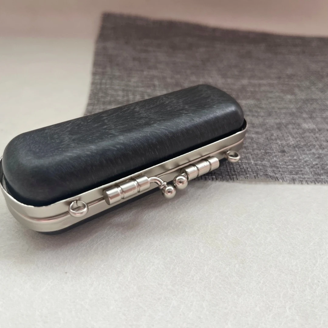 Make Your Own Hard Shell Box Clutch Bag Frame And Sides Purse Box Frame Small Loop Lipstick Bag with Mirror Kiss Lock Wedding
