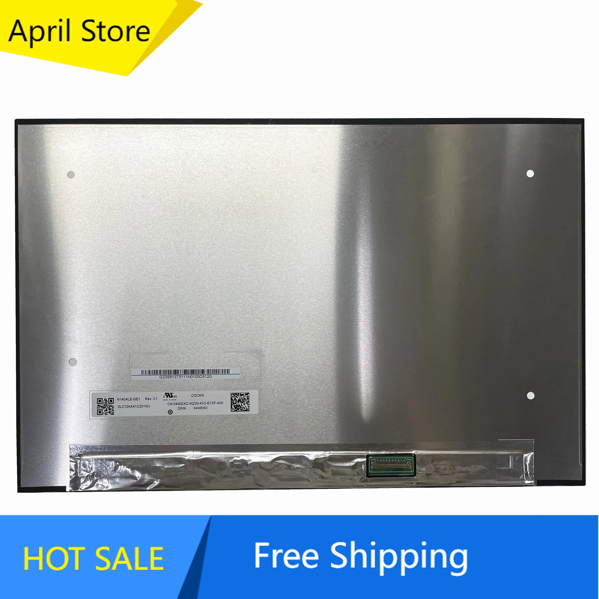 

N140ALE-GE1 14.0'' 90Hz Laptop LCD Screen Display Panel Matrix 2560*1600 EDP 40 Pins 100% sRGB