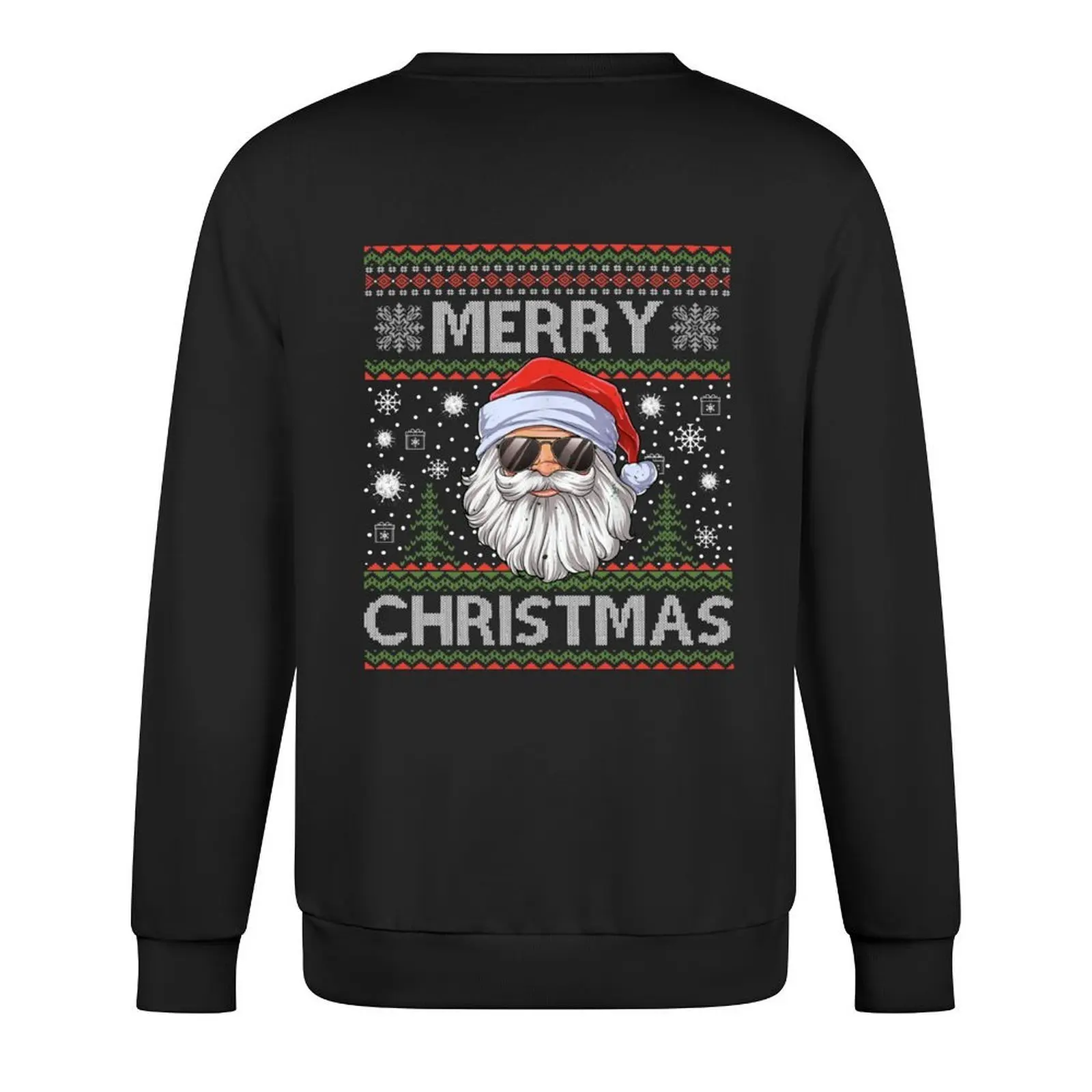 سترات توصيل عيد الميلاد في اليوم التالي، عطلة قبيحة سانتا كلوز، شجرة 2021، رجل ثلج مضحك الرنة، بلوفر منقوش للعطلات السعيدة #3