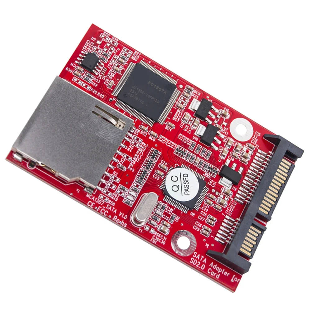 Riser Board Sata 2.5 Inch Digitale Conversie Adapter Ondersteuning 128Gb Sd Naar Seriële Adapter Kaart Gen1 Gen2 Voor Pc Notebook