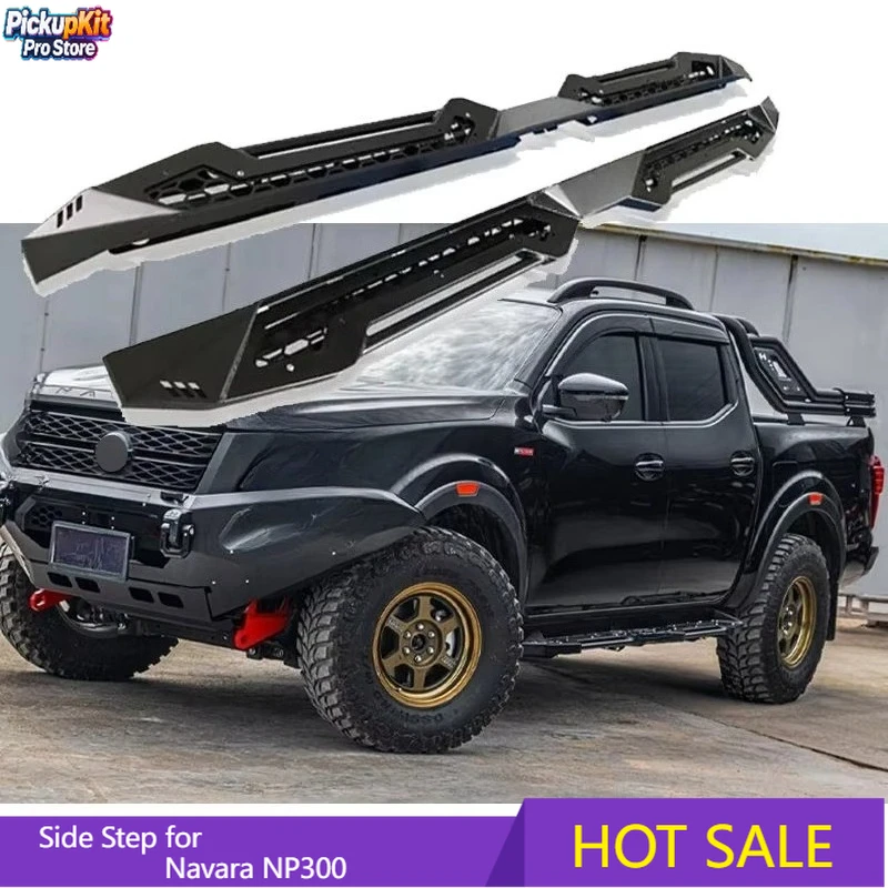 

Side Steps Pedal Running Boards for Navara NP300 Pickup Truck Accessories