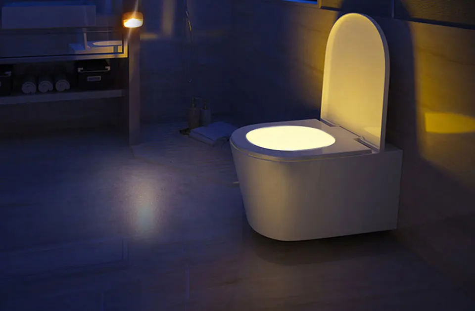 Sensor Mushroom Night Light with LED Warm White Glow,US/EU Plug Wall Socket Bedside Lamp,Dimmable Home Decor for Bedroom Kids