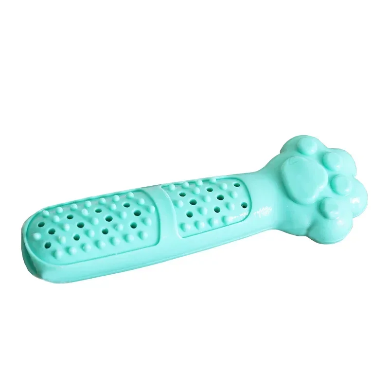 Cat Cute Cat Paw Cat Toothbrush Catnip Chewing Teeth Cleaning Cat Scratching Cat Toy Can Add Catnip or Toothpaste Toothbrush