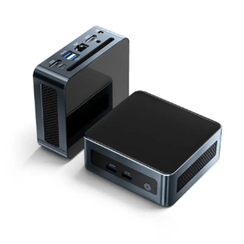 Mini PC ultra compatto AMD R5 5600H 16G DDR4 NVME WiFi6 Dual HD Type-C 3x8K Display Home Office Gamer Mini PC desktop Computer