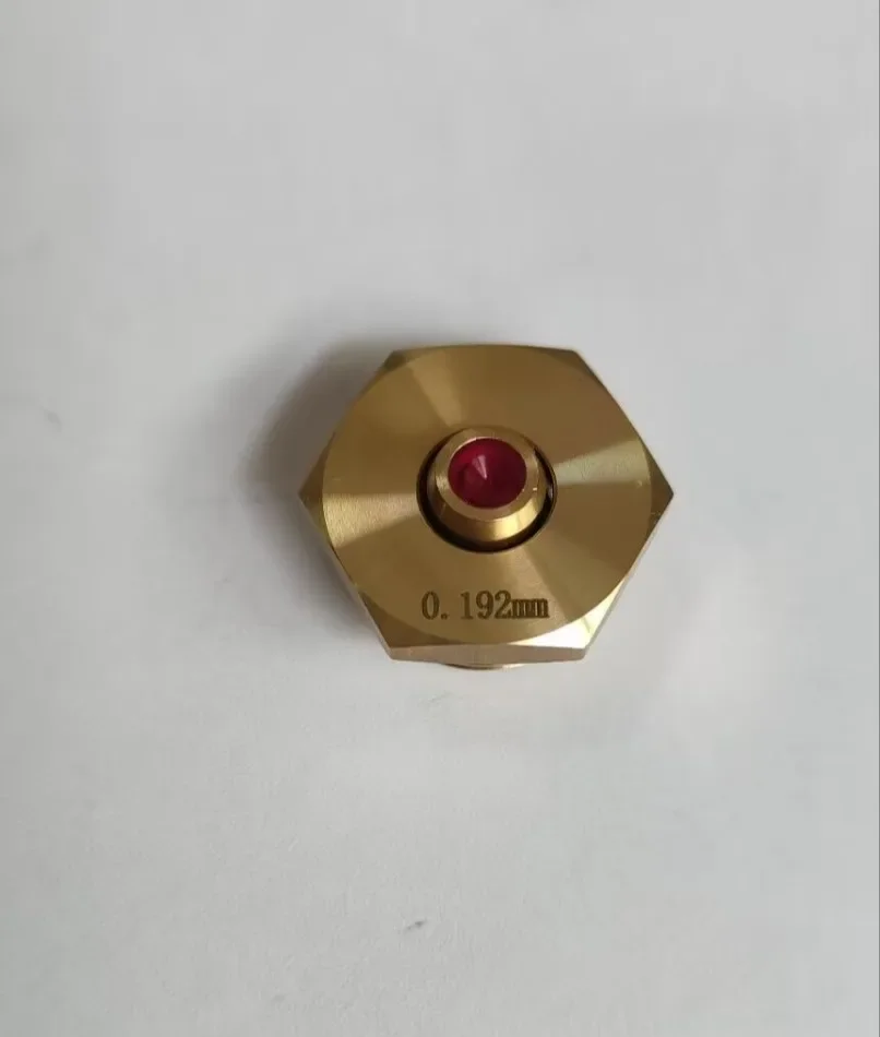 EDM Parts Molybdenum Ruby Guide Ø0.192mm Ø0.195mm(Ruby Type) for Medium Speed Wire Cutting Machines 1PC