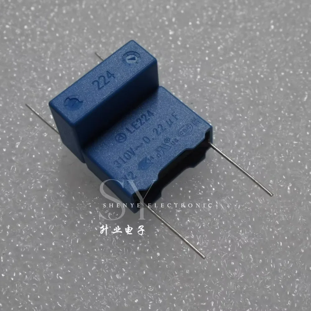 

20PCS 0.22uf/310vAC 220nf u22 224 New 15mm film capacitor LE224-FX
