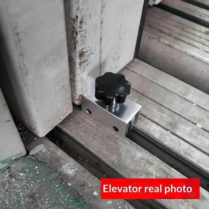 Universal Lift Door Stopper Top Door Retainer Elevator Spare Parts For Otis Hitachi Kone Hall Door Maintenance