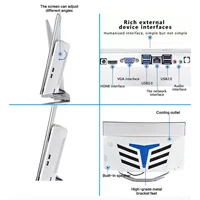 Aotesier 27' Core I7 PC Gamer Monoblock Curved Monitor Computadora 8GB 16GB 32GB RAM 256G 512G SSD AIO Computer All In PC Game 4