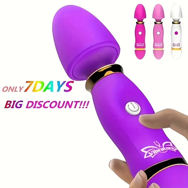 Vibrador Mini Av Stick para massagem no ponto G, suprimentos para adultos, brinquedo do sexo, 12 velocidades, estimulação vaginal e clitoriana final