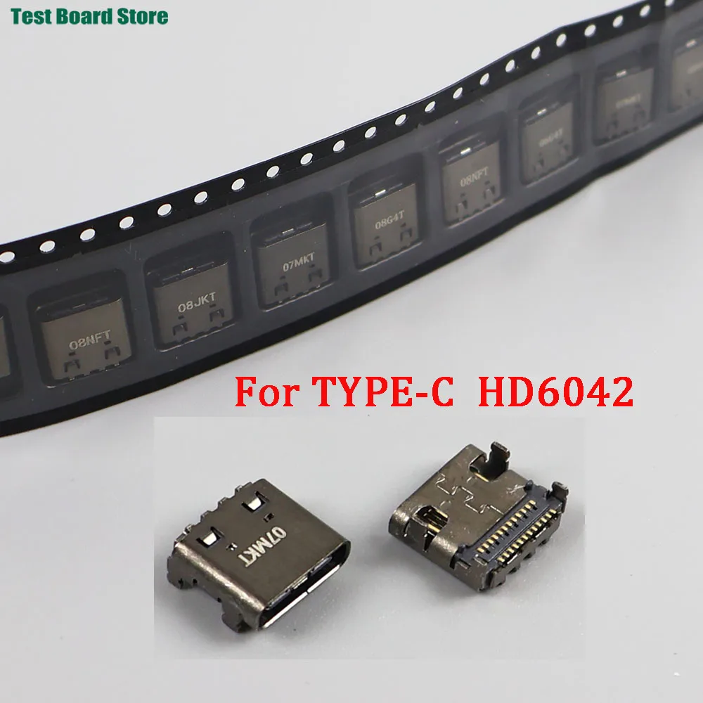 2/5/10Pcs Type-C Power Jack Connector For DELL Latitude 5285 5289 7389 5290 USB 3.1 24Pin Type C Charger Socket DC Port