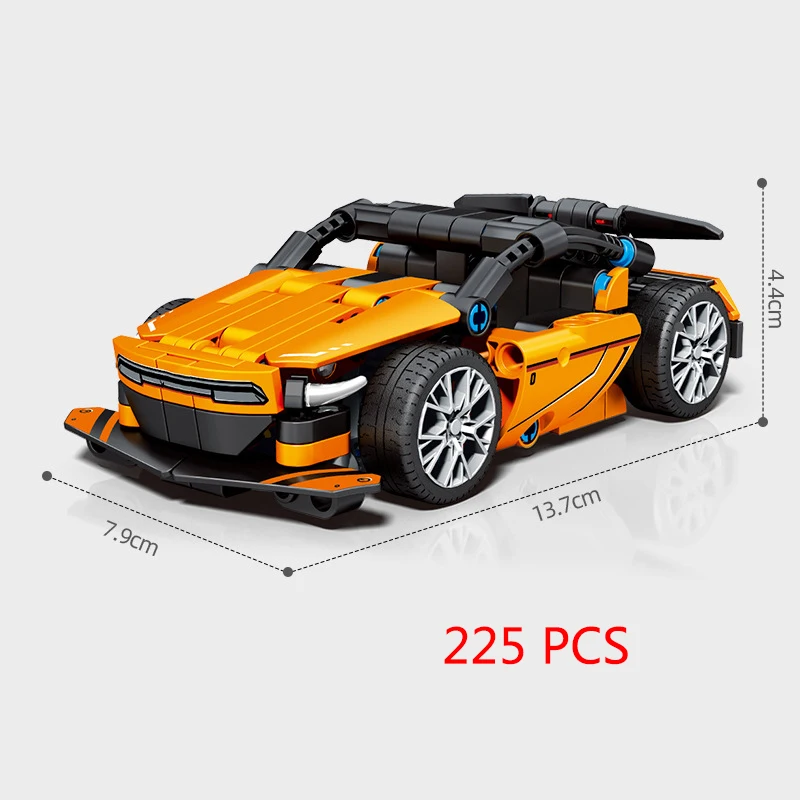 67 models City Racing Car Speed Champions Sports Building Blocks Bricks Classic Rally Super Racers F1 Great Vehicles kits toys