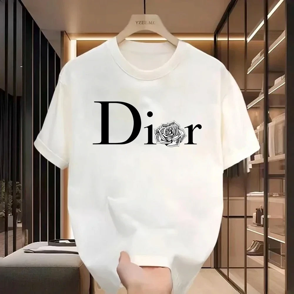 

Women Casual T-Shirt Harajuku Y2k Designer Ladies Luxury Tees Female Vintage Trendy Women Pullover T Shirts2025