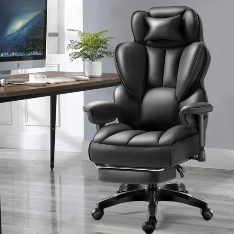 Modern Efomao Desk Office High Back Office PU Leather Office Chair Cadeira De Escritorio Executive Chair Reclining A