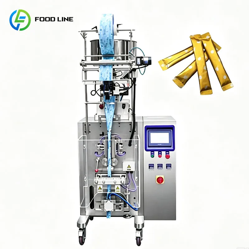 Vertical Packing Machine Automatic Pouch Packaging System For Coffee Sugar Flour Cereal Granule Powder Customized