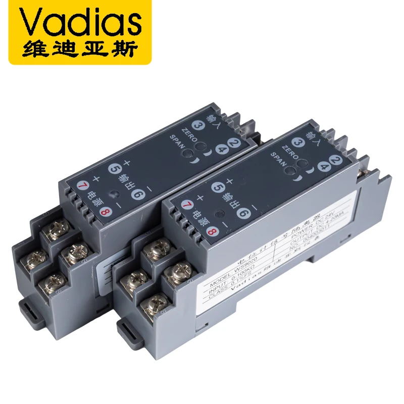 

Potentionmeter Signal Converter 0-1Kohm 0-2Kohm 0-5Kohm Potentiometer Signal Transmitter 4-20mA 0-10V 0-5V DC24V