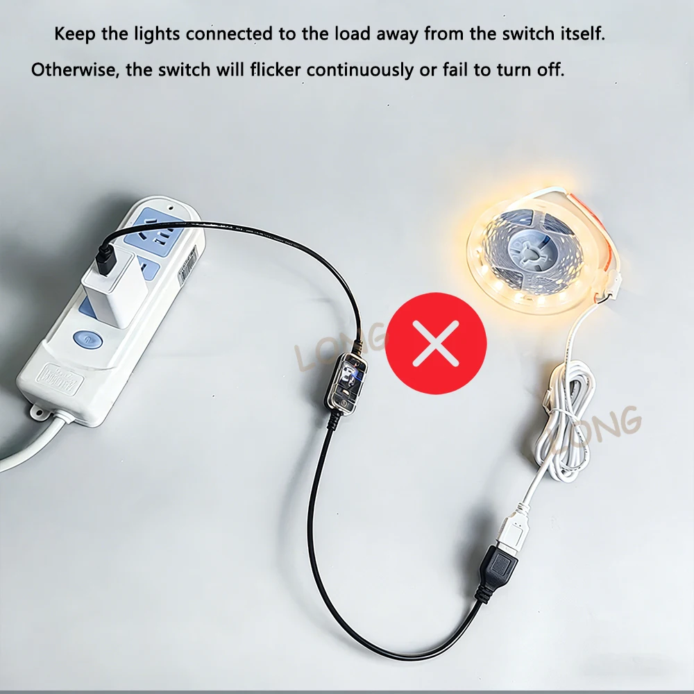 5V USB Light Control Sensor Switch,Auto Night Light On Day Off, High Power Photocell Sensor,DC5V USB Port Automatic Light Switch