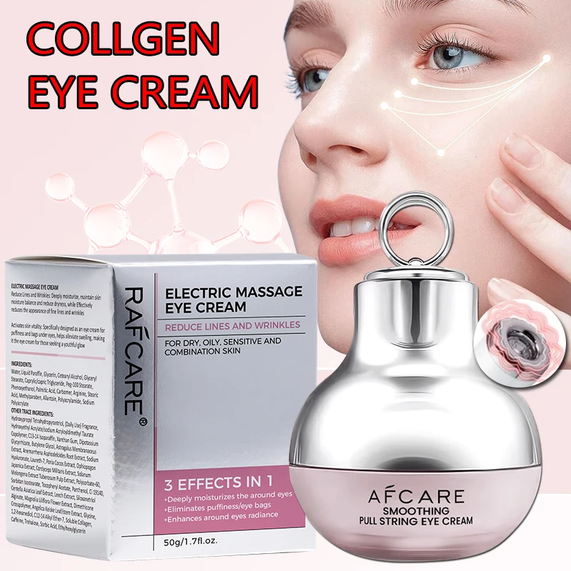 Advanced Collagen Eye Cream Anti Dark Circles Remove Eye Bags Moisturizing Firming Against Puffiness Beauty Eyes Skin Care