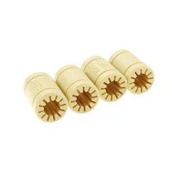 4pcs RJMP-01 RJ4JP - Plastic Linear Bearings Bushing for 3D Printer - Compatible with Prusa Mendel Igus, Polymer Shaft Bearing