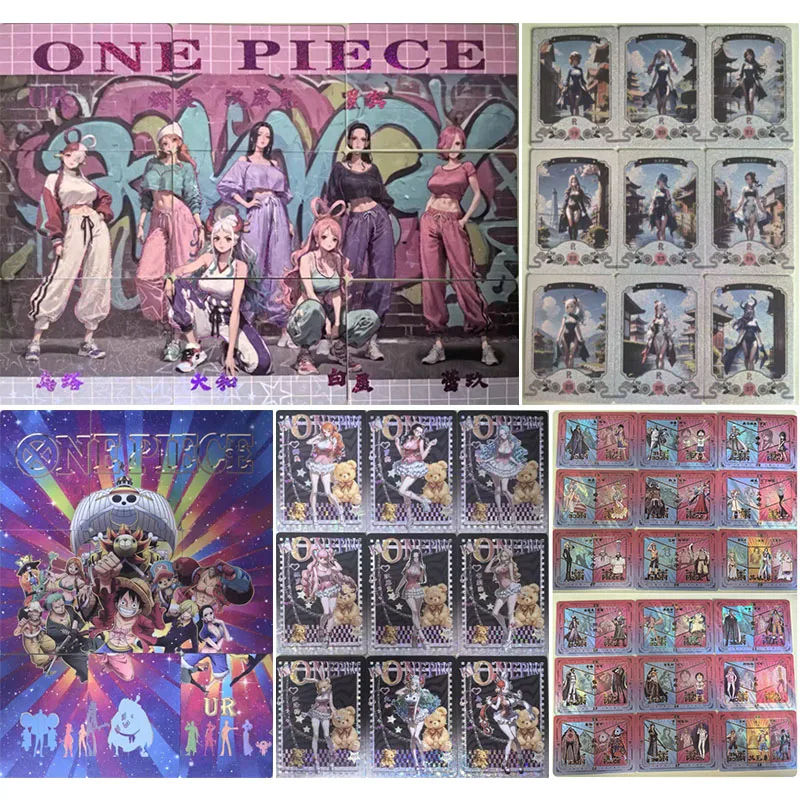 

Аниме One Piece Hancock Nami Robin Uta Yamato Vivi Luffy Zoro Sanji Коллекционные карты Рождественские подарки на день рождения Детские игрушки