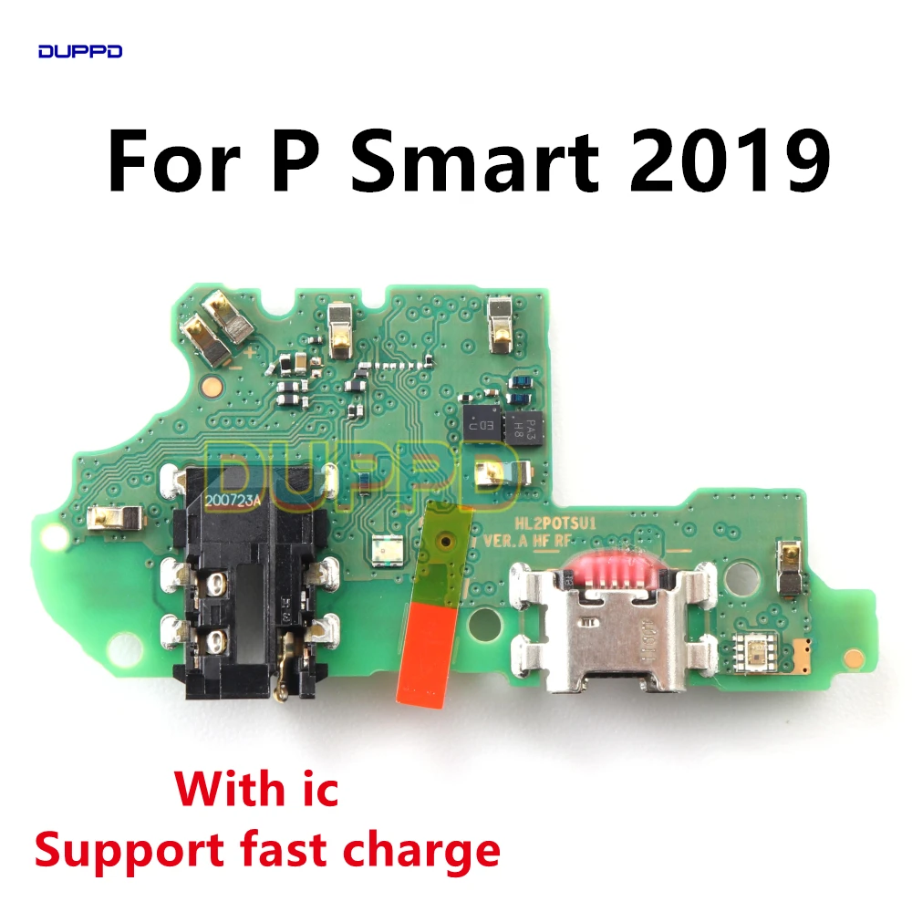 

USB Charging Port Board Connector Flex Cable For Huawei P Smart 2019 Microphone Charging Flex For PSmart 2019