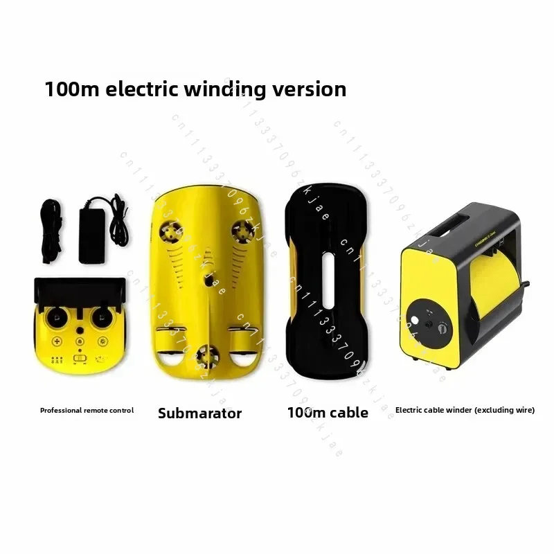 4K Underwater Visual Submarine Remote Control Shooting Camera for Marine Exploration