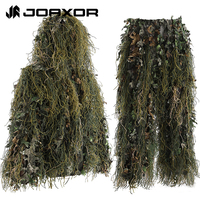 JOAXOR Ghillie Suit Hunter Camouflage 3D Leaf Camouflage Clothing gillie suit Hunting Suit Birding Clothe