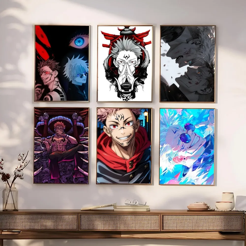 Jujutsu Kaisen Sukuna  Poster Paper Print Home Living Room Bedroom Entrance Bar Restaurant Cafe Art Painting Decoration