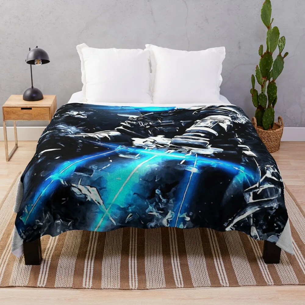 

Dead Space White Noise Isaac Throw Blanket Winter beds Polar Sofa Bed linens Blankets