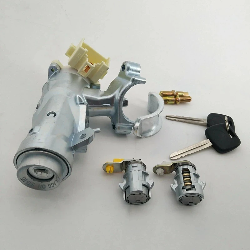 

Ignition Lock Core Ignition Switch Steering Barrel Lock + Door Lock With 2 Keys Set For Toyota Hilux 1997-2005
