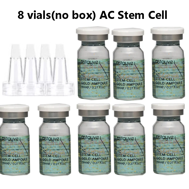 เซรั่มบีบีโกลด์แอมพูล สูตรผิวกระจ่างใส AC Stem Cell สไตล์เกาหลี Stayve ผสมไนอะซินาไมด์และวิตามินอี ชุดเริ่มต้นบำรุงผิวหน้า ชุ่มชื้น ใช้ได้ทุกวัน