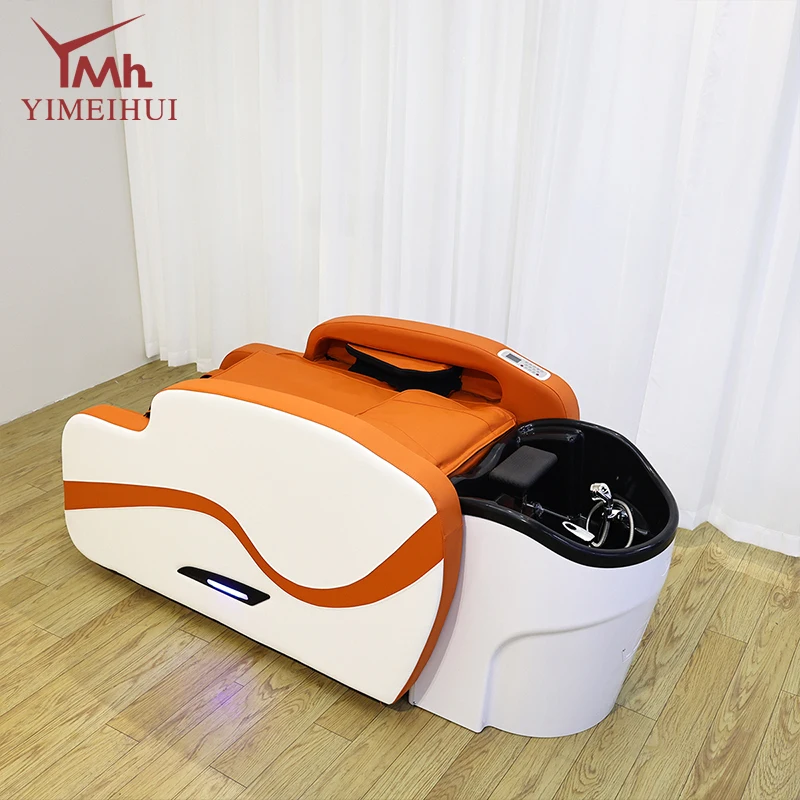 

Electric Massage Shampoo Bed Water Circulation Hair Salon Chair Chinese Spa Wash Shampoo Bowl Stoel Commercial Furniture