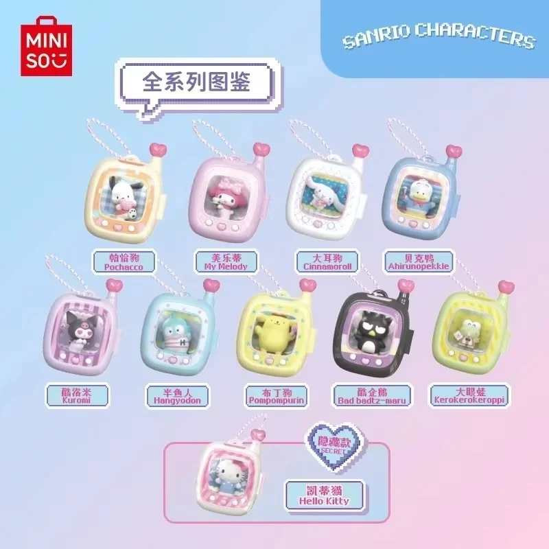 

Miniso Sanrio Pocket Elf Series Hellokitty Melody Blind Box Anime Figure Collectible Toy for Home Decoration And Gifting
